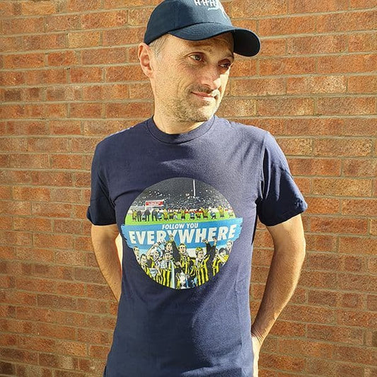 Follow You Everywhere Navy T-shirt