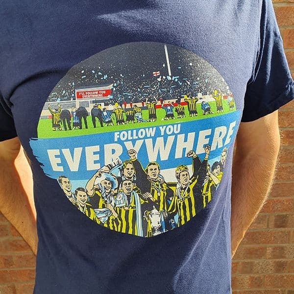 Follow You Everywhere Navy T-shirt