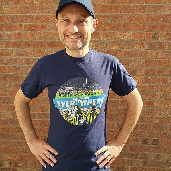 Follow You Everywhere Navy T-shirt
