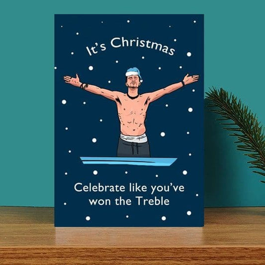 Grealish Treble Christmas Card