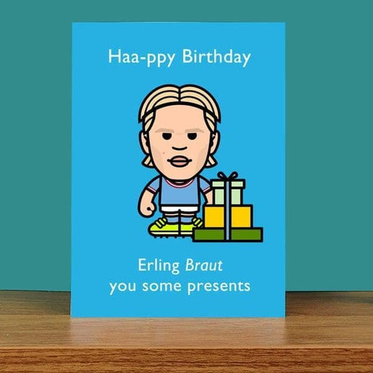Haaland Birthday Card