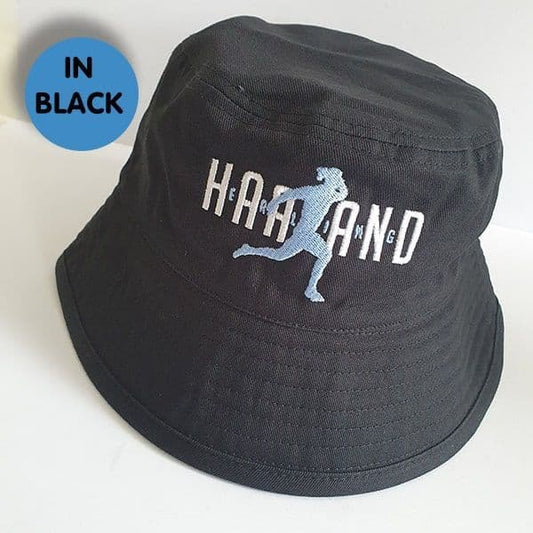 Haaland Celebration Black Bucket Hat