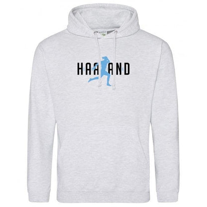 Haaland Celebration Light Grey Hoodie