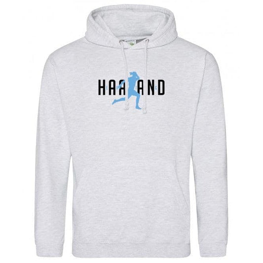 Haaland Celebration Light Grey Hoodie