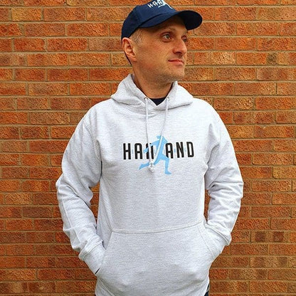Haaland Celebration Light Grey Hoodie