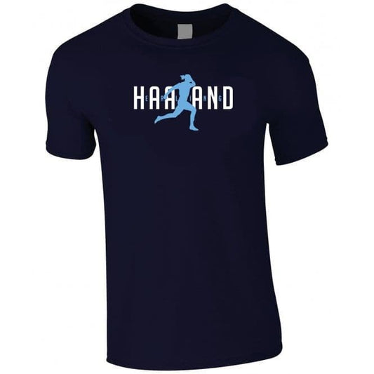 Haaland Celebration Navy T-shirt