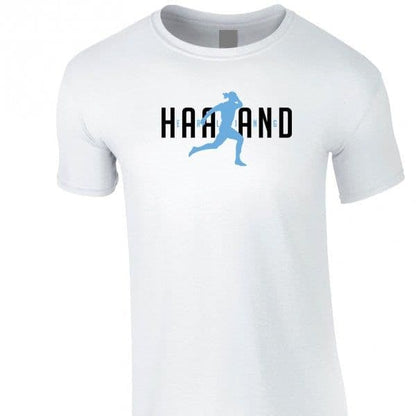 Haaland Celebration White T-shirt
