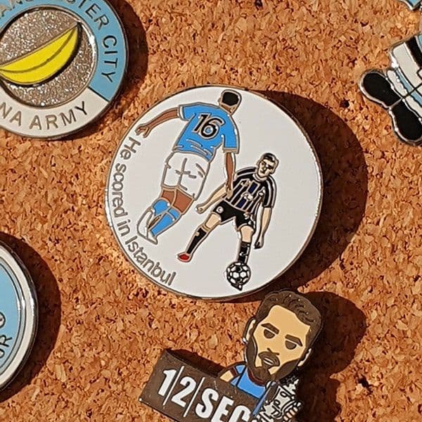 He Scored In Istanbul Rodri Pin Badge