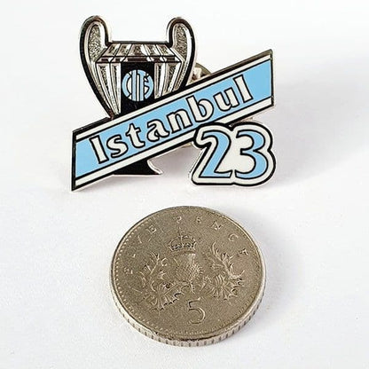 Istanbul 23 Champions Pin Badge