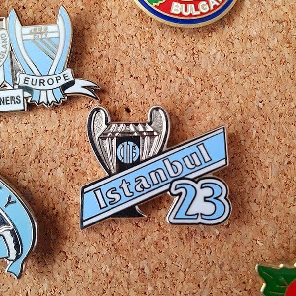Istanbul 23 Champions Pin Badge