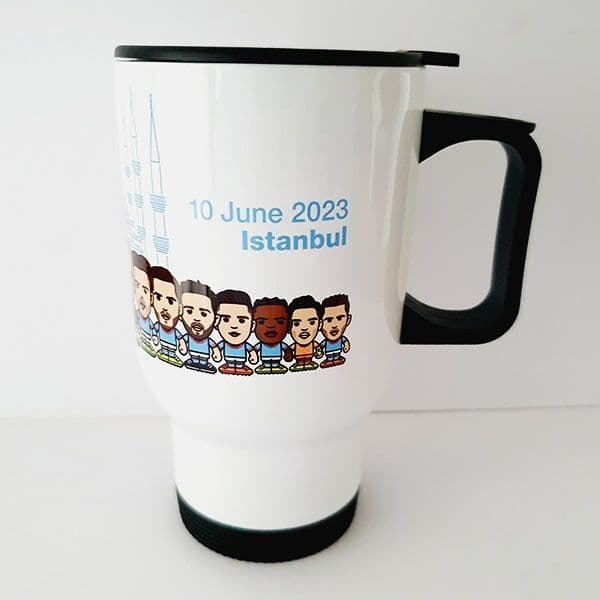 Istanbul Skyline Champions Thermal Travel Mug