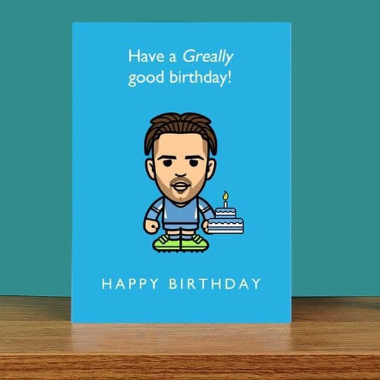 Jack Grealish Birthday Card