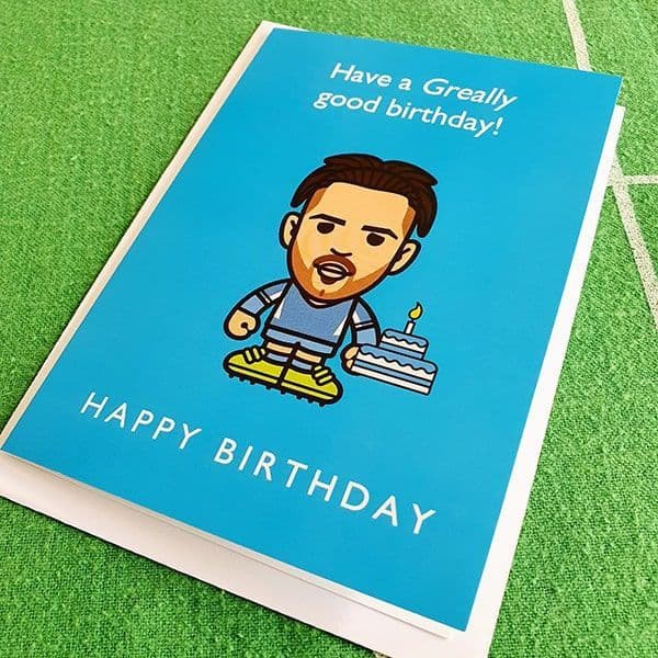 Jack Grealish Birthday Card