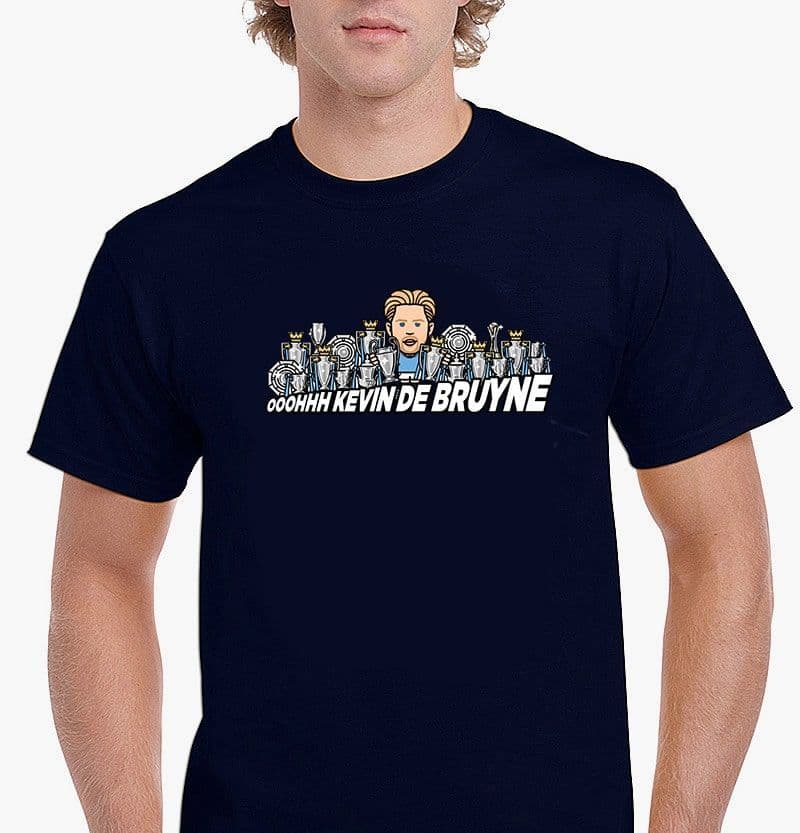 Kevin De Bruyne Navy T-shirt