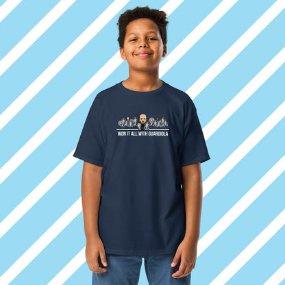 Children's Won It All With Guardiola Navy T-shirt