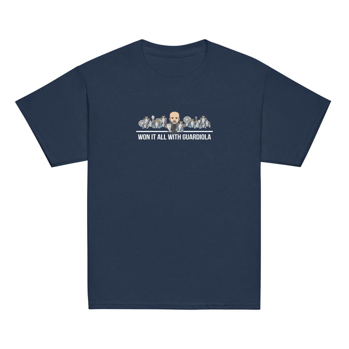 Children's Won It All With Guardiola Navy T-shirt