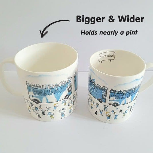 Large Bone China Champions Parade Mug