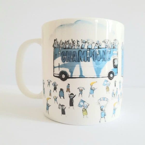 Large Bone China Champions Parade Mug