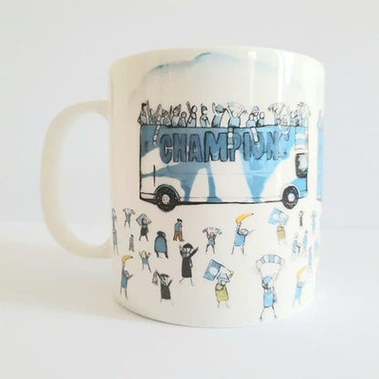 Large Bone China Champions Parade Mug