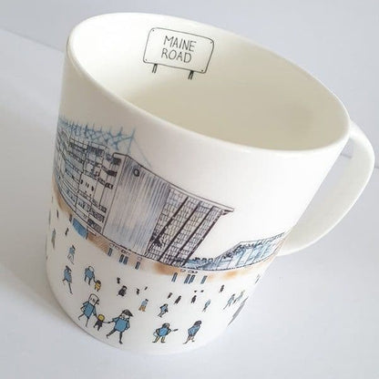 Large Bone China Maine Road Mug