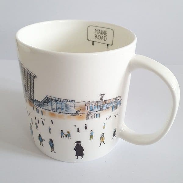 Large Bone China Maine Road Mug
