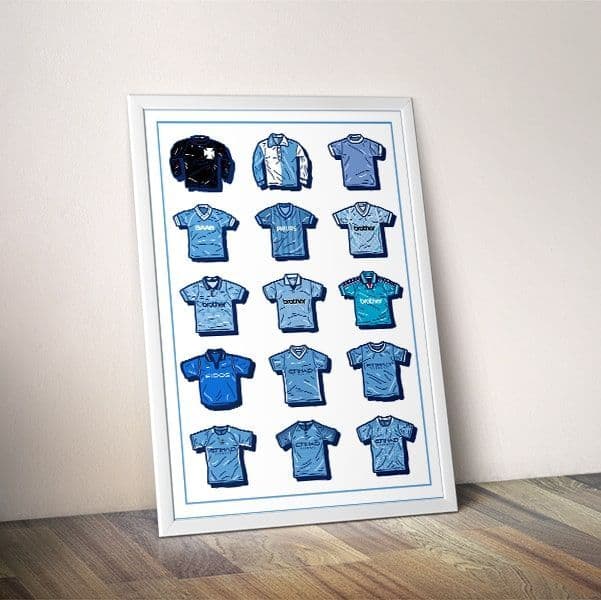 Legendary 15 Home Kits Print White Background