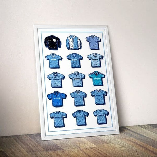 Legendary 15 Home Kits Print White Background