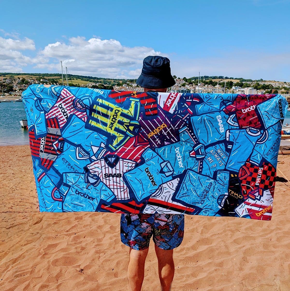 Legendary Kits Towel & Swimming Shorts