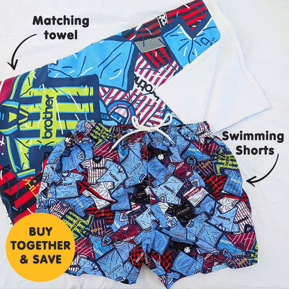 Legendary Kits Towel & Swimming Shorts Bundle