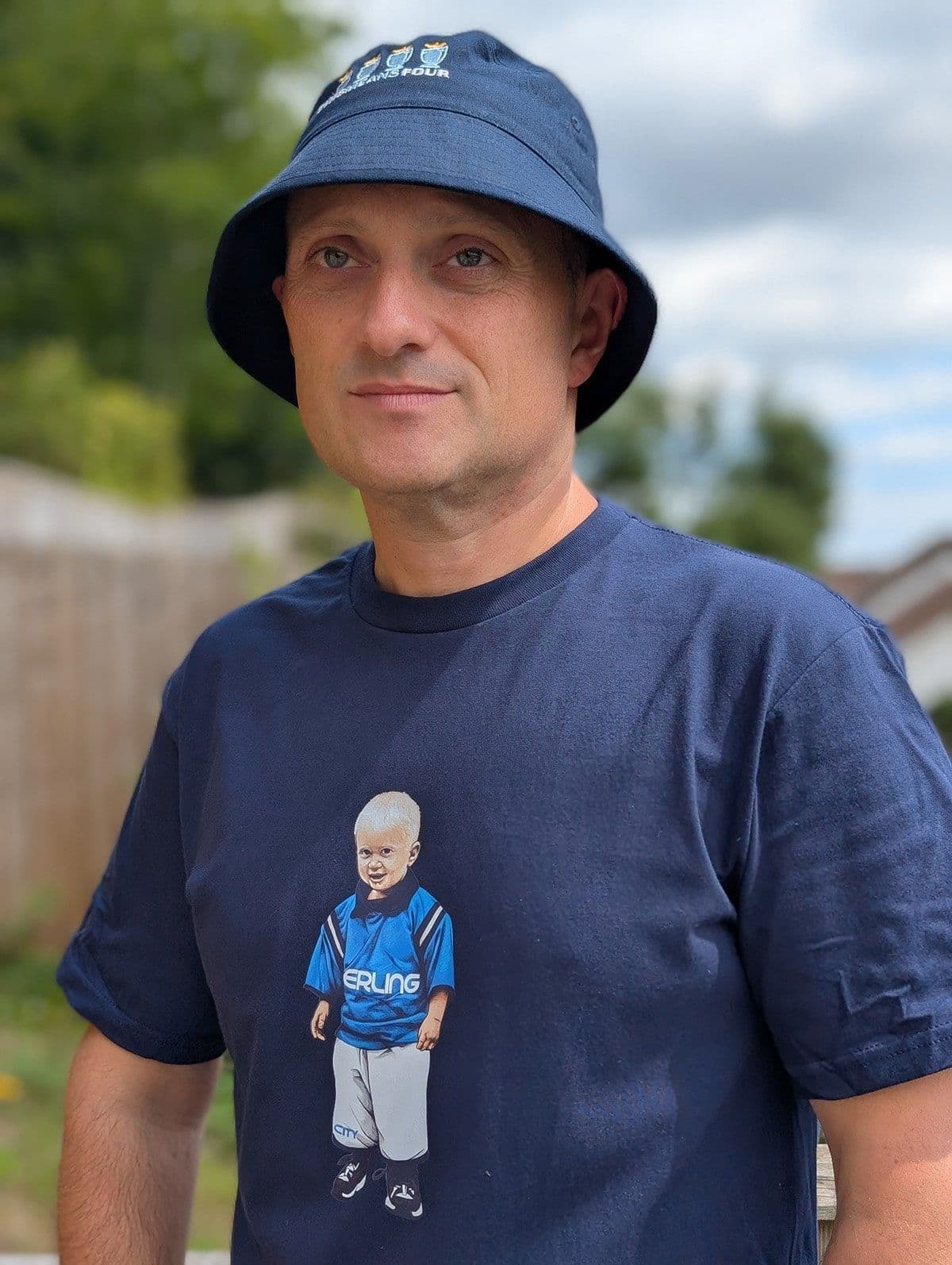Little City Navy T-shirt