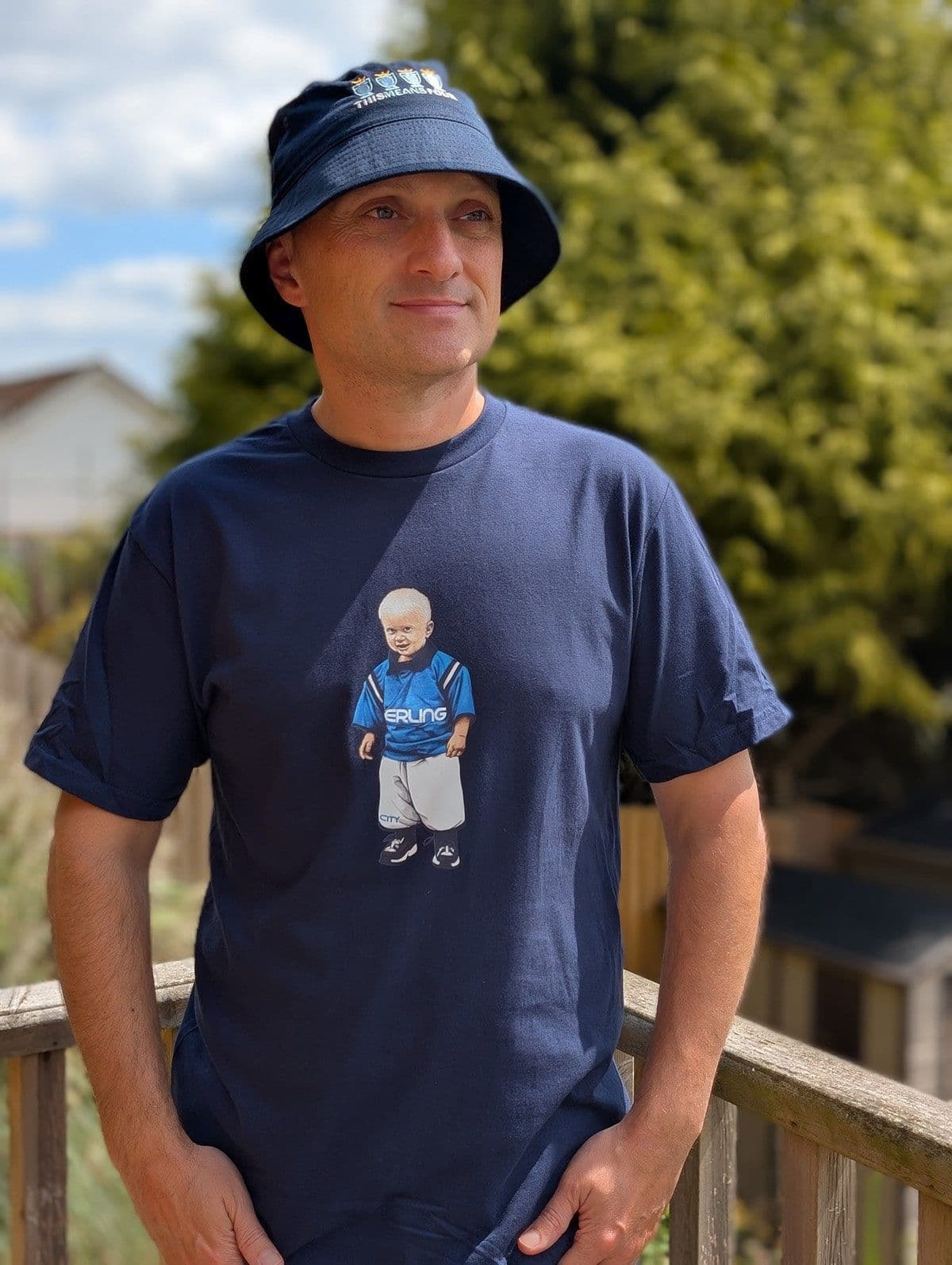 Little City Navy T-shirt
