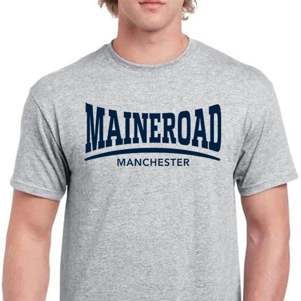 Maine Road Grey T-shirt
