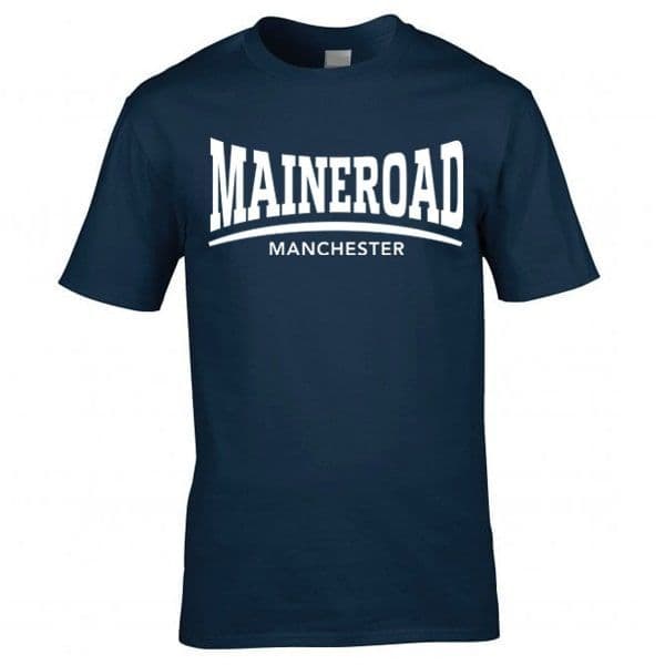 Maine Road Navy T-shirt