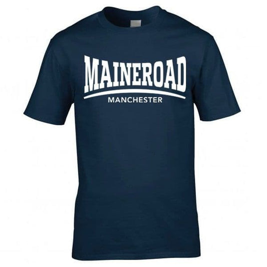 Maine Road Navy T-shirt