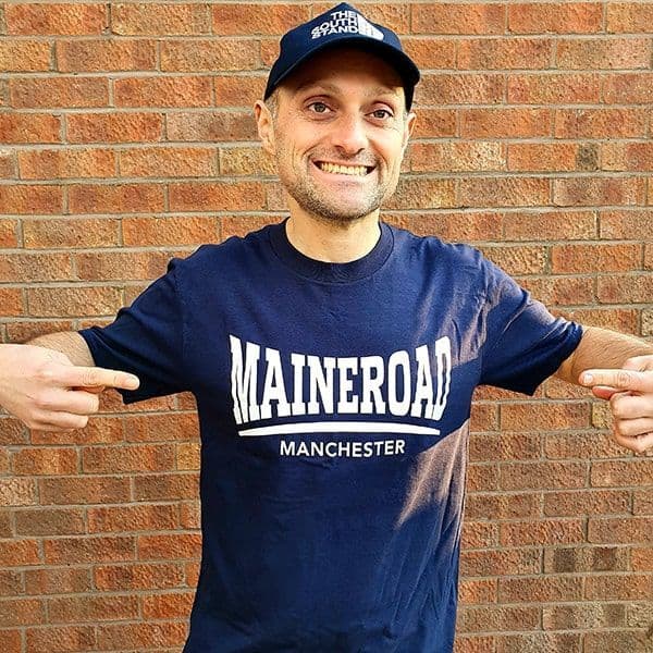 Maine Road Navy T-shirt