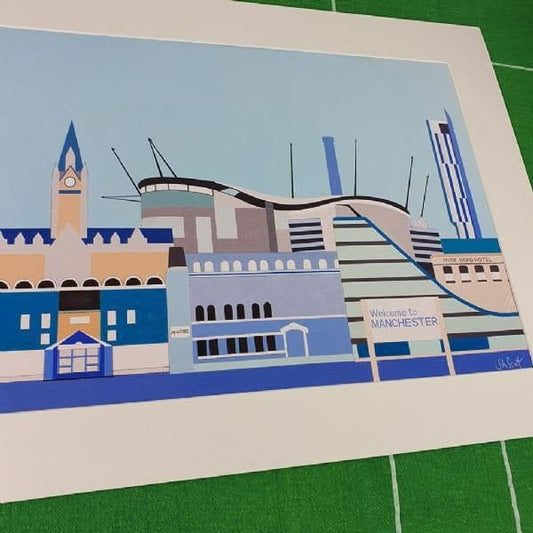 Manchester Skyline Print