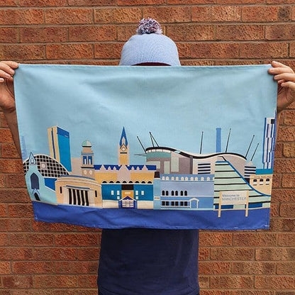 Manchester  Skyline Tea Towel