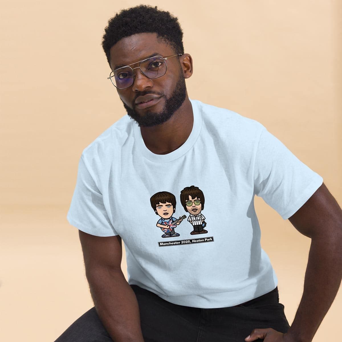 Noel and Liam Sky Blue T-shirt