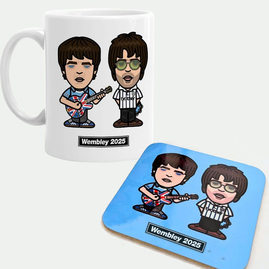 Noel and Liam Wembley Mug