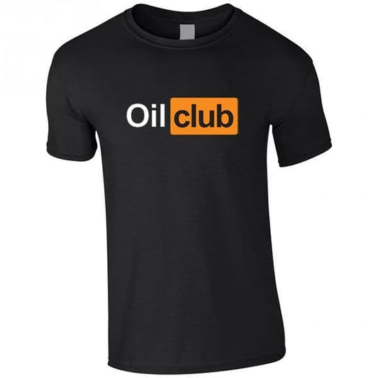 Oil Club Black T-shirt