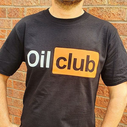 Oil Club Black T-shirt