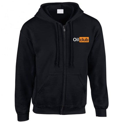 Oil Club Zip Hoodie