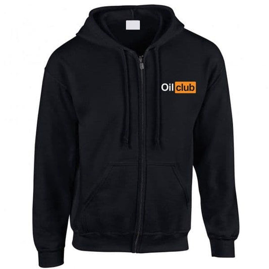 Oil Club Zip Hoodie