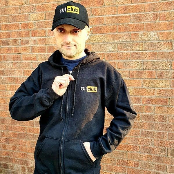 Oil Club Zip Hoodie