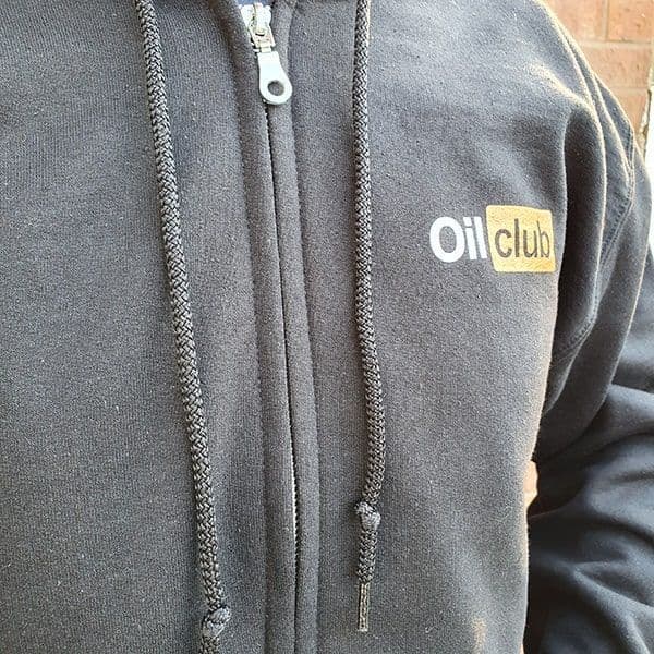 Oil Club Zip Hoodie