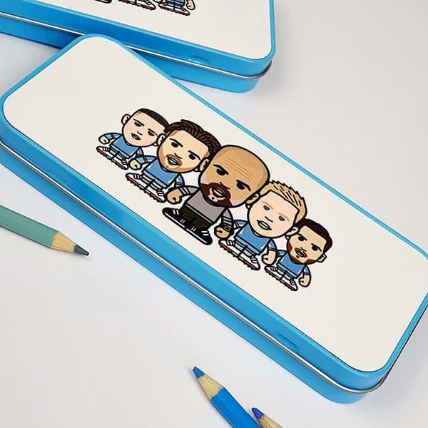 Personalised Pep & City Team Pencil Case