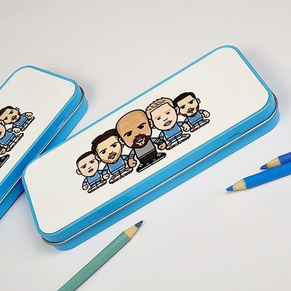 Personalised Pep & City Team Pencil Case