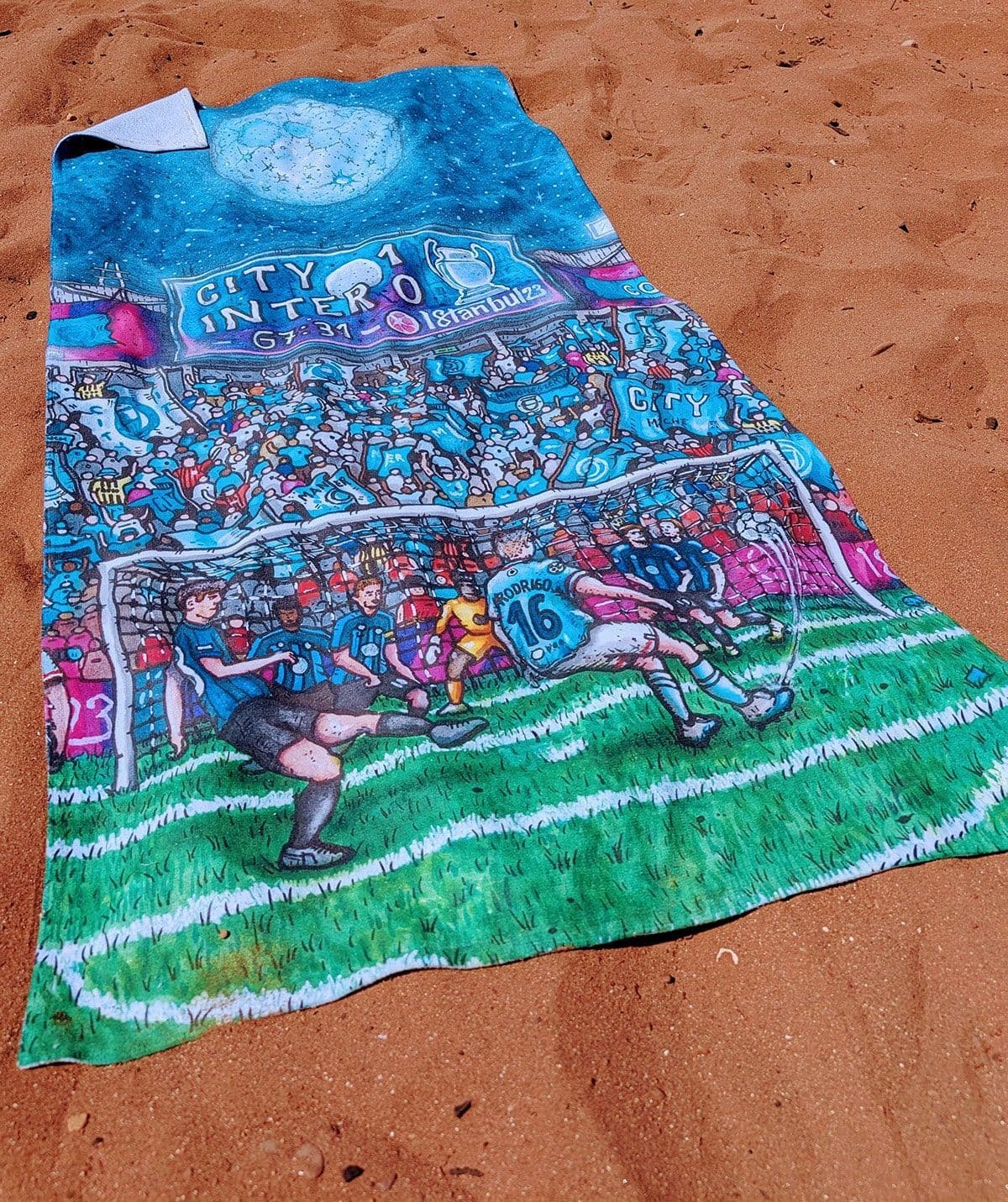 Rodri Istanbul Blue Moon Towel
