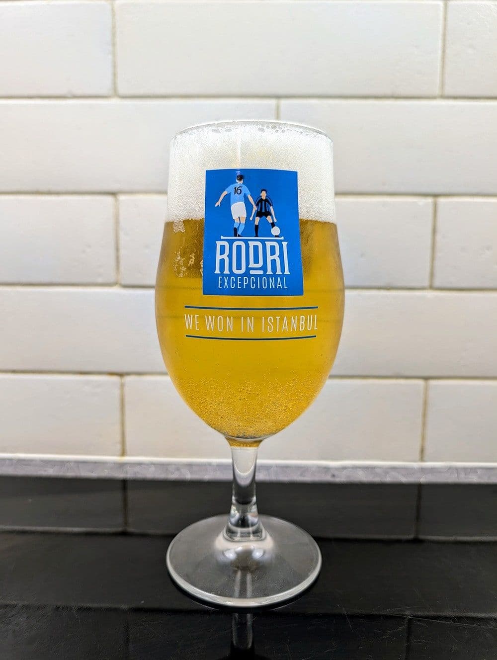 Rodri Istanbul Pint Glass