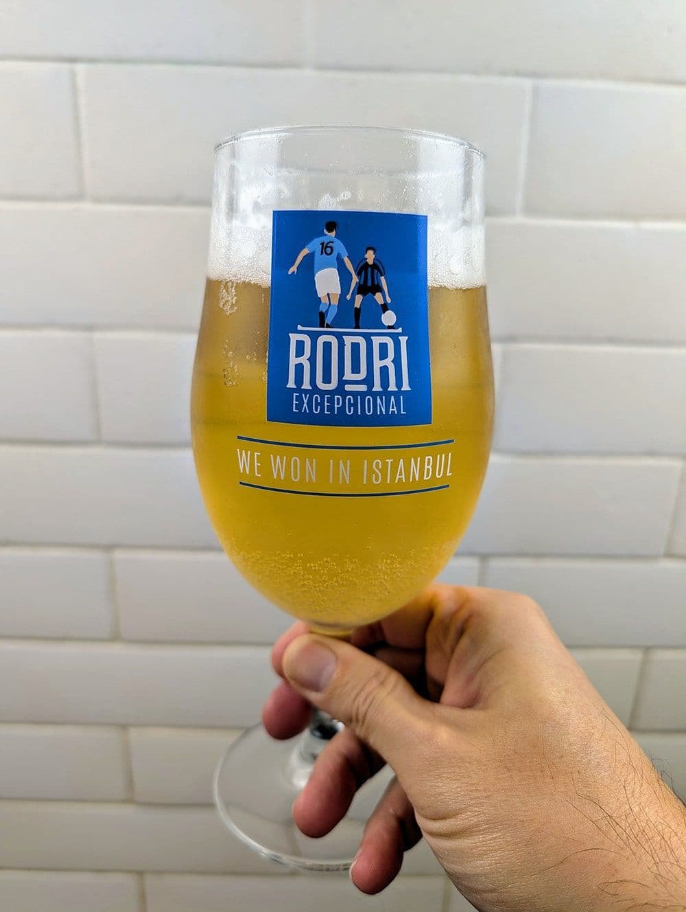 Rodri Istanbul Pint Glass